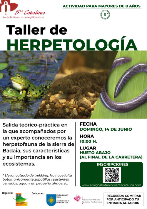 Taller de herpetología