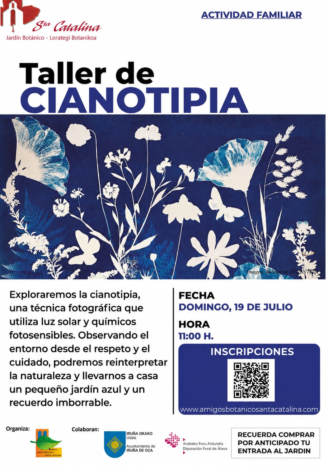 Taller de cianotipia